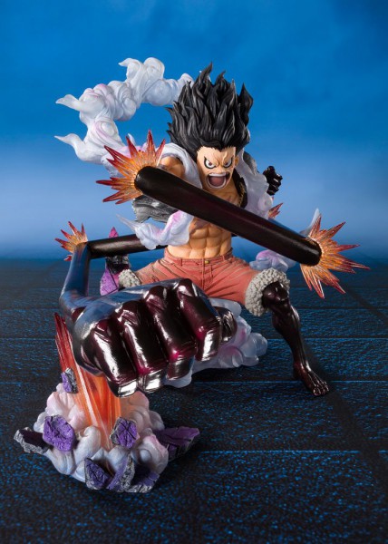 One Piece - Monkey D. Ruffy Statue / FiguartsZERO - Gear 4 Snakeman King Cobra: Tamashii Nations