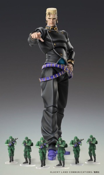 JoJo's Bizarre Adventure - Chozokado Keicho Nijimura & Bad Company Actionfigur / Diamond Is Unbreaka