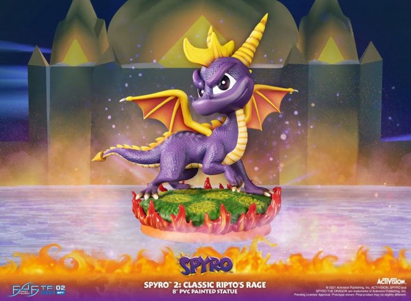 Spyro 2: Ripto's Rage - Spyro Statue: First 4 Figure