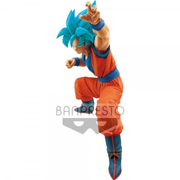 Dragonball Super - SSGSS Goku Figur / Ichiban Kuji - Big Size: Banpresto