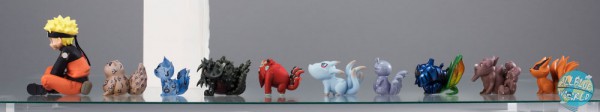 Naruto Shippuden - Naruto Minifiguren - 11er-Pack Naruto & Bijuu: MegaHouse-Copy