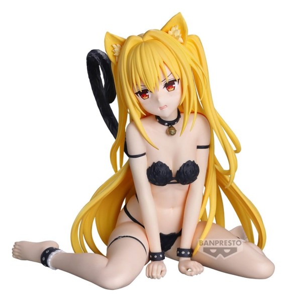 To Love Ru Darkness - Konjiki no Yami Figur / Nyarls Collection - Sitting Version: Banpresto