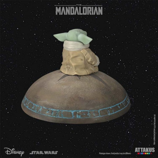 Star Wars The Mandalorian Classic Collection - Grogu Summoning the Force Statue: Attakus