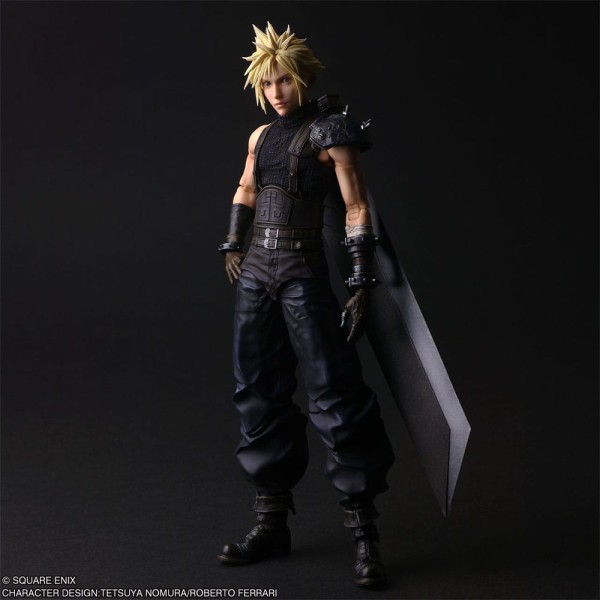 Final Fantasy VII - Cloud Strife Actionfigur / Rebirth Play Arts Shin: Square-Enix