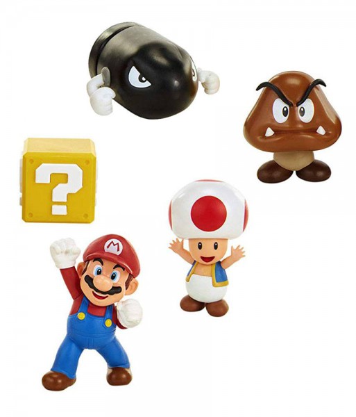 World of Nintendo - New Super Mario Bros. U Minifiguren 5er-Pack/ Eichenhain: Jakks Pacific