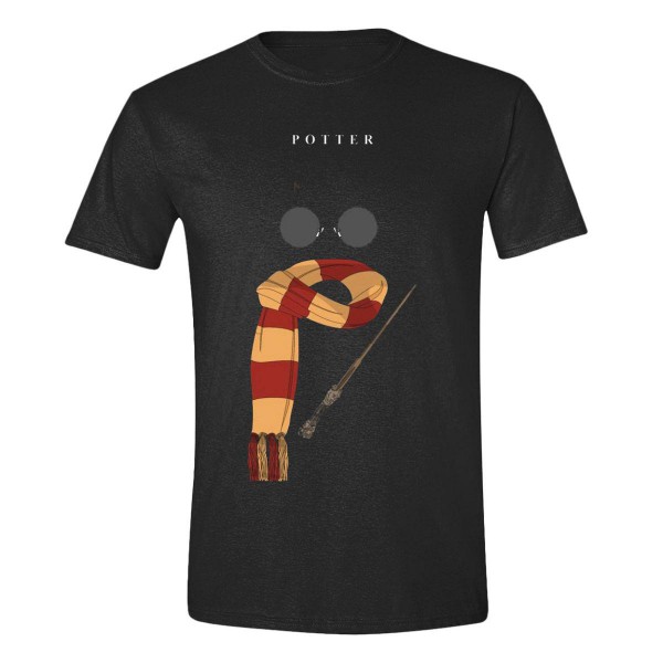 Harry Potter - T-Shirt / Scarf & Glasses - Unisex "M": PCM