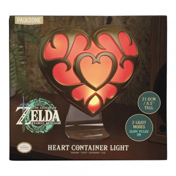 Vorschau: The Legend of Zelda: Tears of the Kingdom - Leuchte Herzcontainer: Paladone Products Vorschau: The Legend of Zelda: Tears of the Kingdom - Leuchte Herzcontainer: Paladone Products