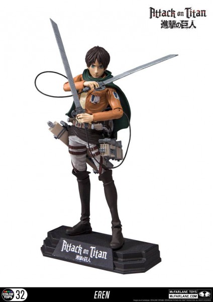 Attack on Titan - Eren Jaeger Actionfigur- Color Tops: McFarlane Toys