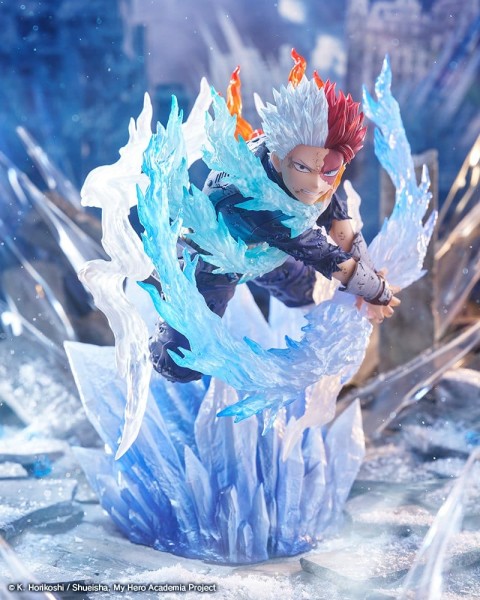 My Hero Academia - Shoto Todoroki Statue / ARTFX J Coldflame's Pale Blade Ver.: Kotobukiya