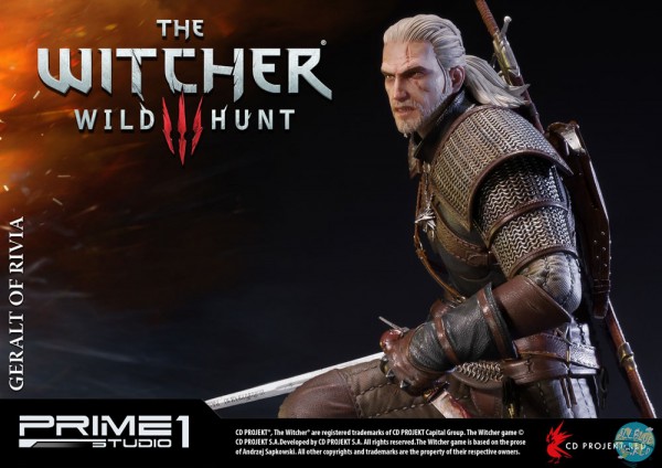 Witcher 3 Wild Hunt - Geralt of Riva Statue - limited Edition: Prime 1 Studio