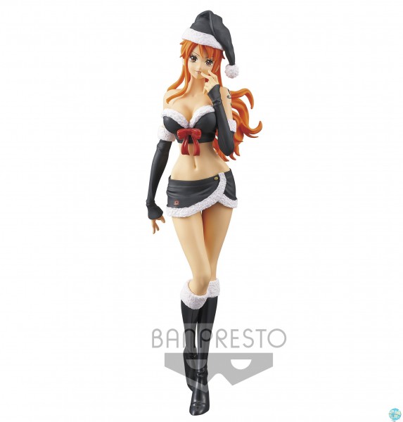 One Piece - Nami Figur - Glitter & Glamours / Christmas Style Version B: Banpresto