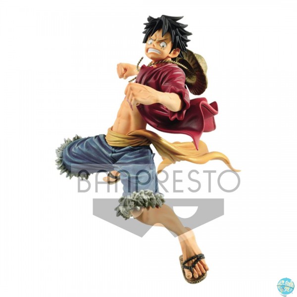 One Piece - Monkey D. Ruffy Figur - BWFC / Special: Banpresto