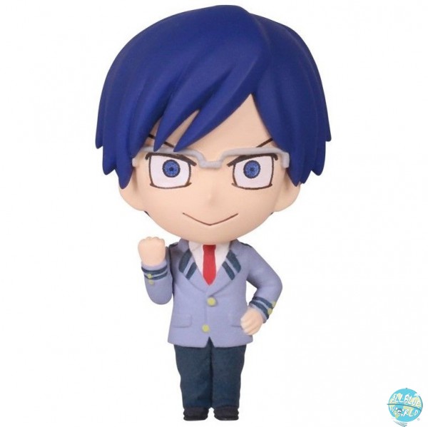 My Hero Academia - Tenya Iida Schlüsselanhänger - Gashapon / Deformed Mini Figure Series: Tomy