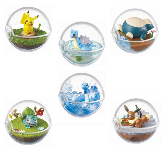 Pokemon - 1x Terrarium Figur / Blindbox - Collection: Re-Ment