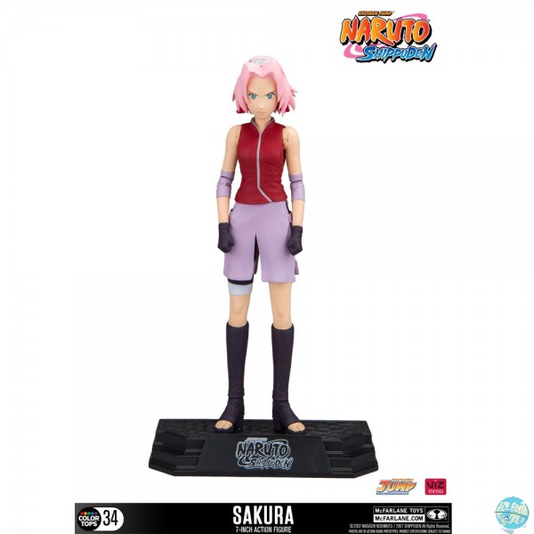 Naruto Shippuden - Sakura Haruno Actionfigur - Color Tops: McFarlane Toys