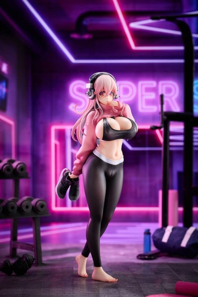 Super Sonico Statue / Exercise Version: Solarain