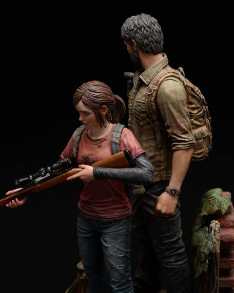 The Last of Us - Joel & Ellie Statue: Mamegyorai