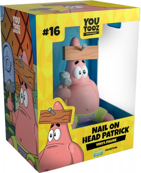 Spongebob Schwammkopf - Vinyl Figur Nail on Head Patrick: Youtooz