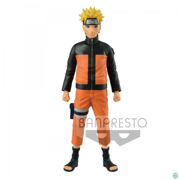 Naruto Shippuden - Naruto Soft Vinyl Figur / Big Size: Banpresto