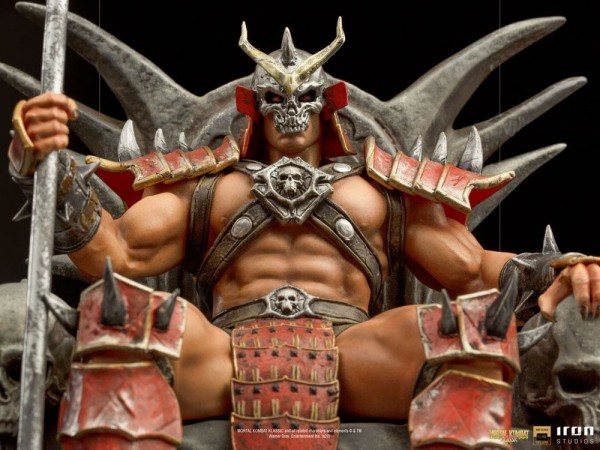 Mortal Kombat - Shao Khan Statue / Deluxe BDS Art: Iron Studios