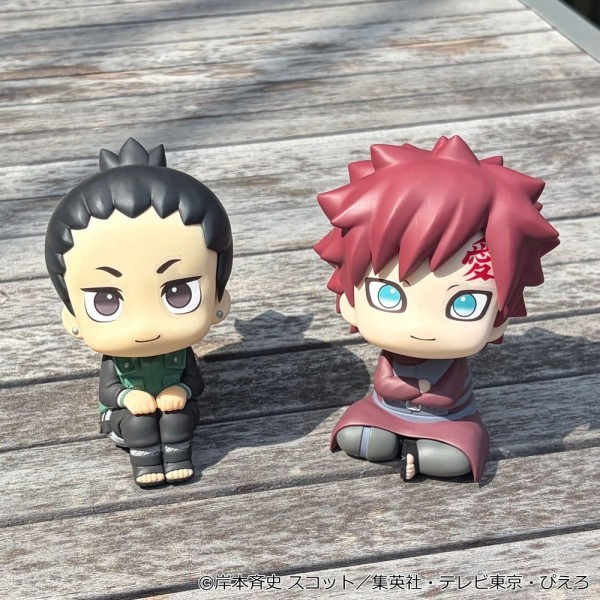 Naruto Shippuden - Shikamaru Nara & Gaara Figuren / Look Up - Smile ver.(with gift): Megahouse