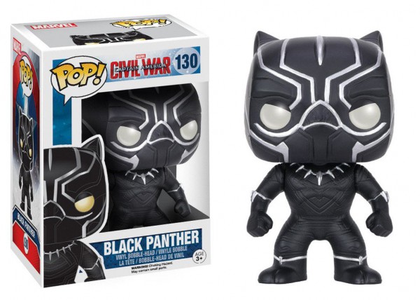 Captain America Civil War - Black Panther Figur - POP!: Funko