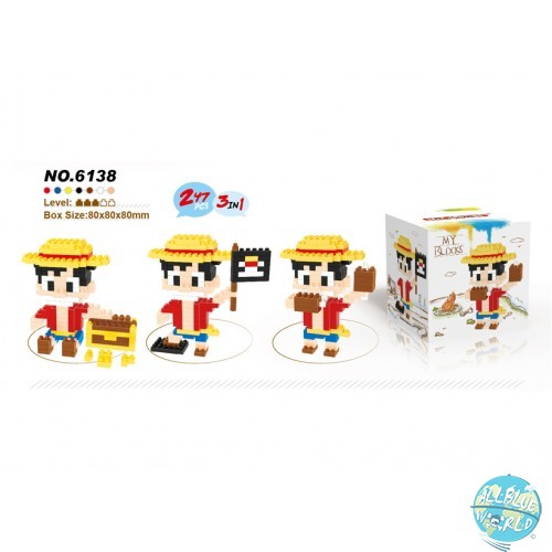 One Piece - Ruffy - My Blocks No.6138: LELE BROTHER