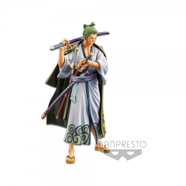 One Piece - Zorro Figur / DXF - Grandline Men Wanokuni - Version II: Banpresto