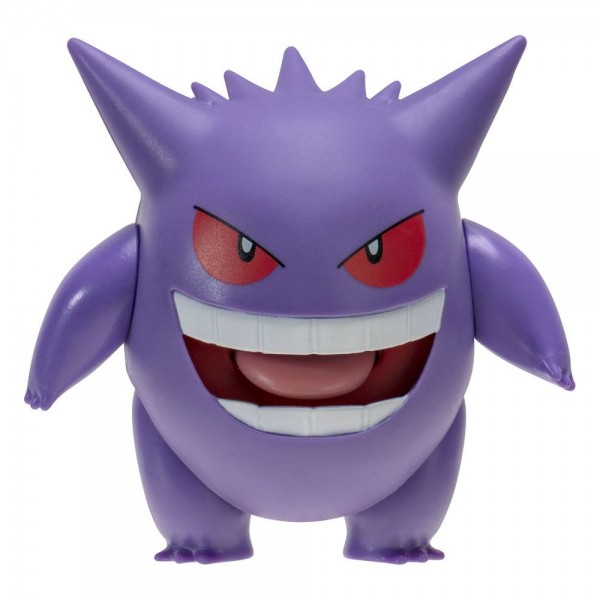Pokémon - Gengar Actionfigur / Battle Feature Actionfigur: Jazwares