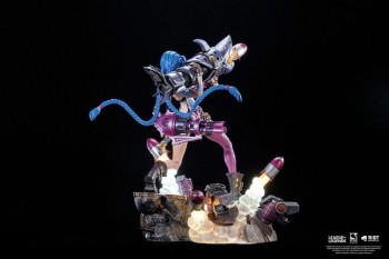 Vorschau: League of Legends - Jinx Statue: Pure Arts Vorschau: League of Legends - Jinx Statue: Pure Arts