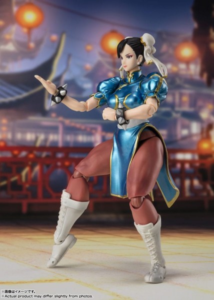 Street Fighter S.H. - Actionfigur Chun-Li (Outfit 2): Bandai Tamashii Nations