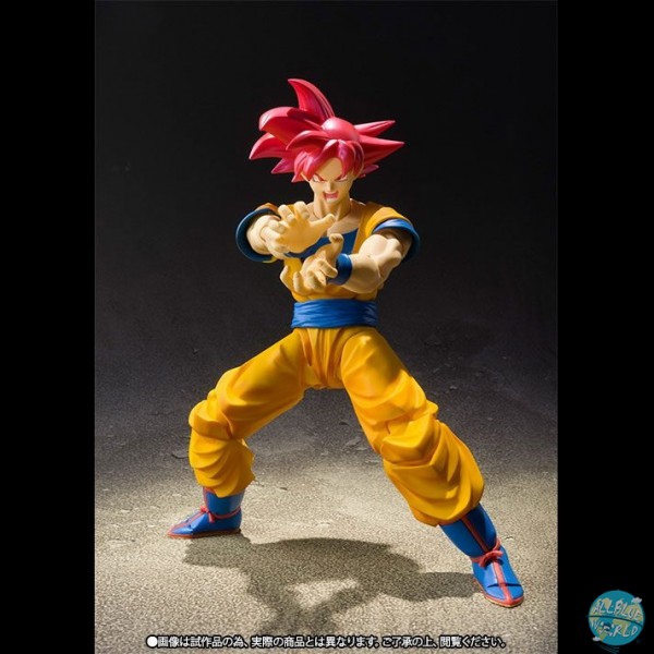 Dragonball Super - SSGSS Goku Actionfigur - S.H. Figuarts: Bandai