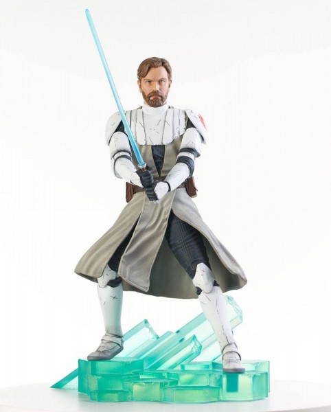 Star Wars The Clone Wars - Obi-Wan Kenobi Statue / Premier Collection: Gentle Giant