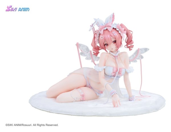 Original Character - White Rabbit Rosu Angel Statue / Ver. Illustrated by Rosuuri: SIKI ANIM