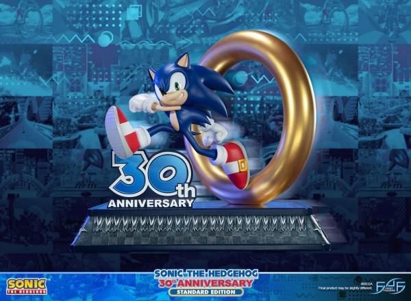 Sonic the Hedgehog - Sonic the Hedgehog Statue / 30th Anniversary:First 4 Figures