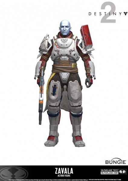 Destiny 2 - Zavala Actionfigur: McFarlane Toys