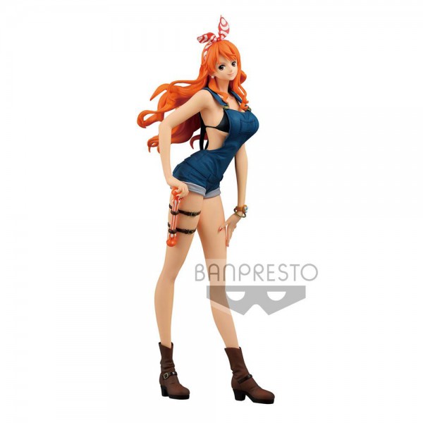 One Piece Stampede - Nami Figur / Glitter & Glamours - Version B: Banpresto