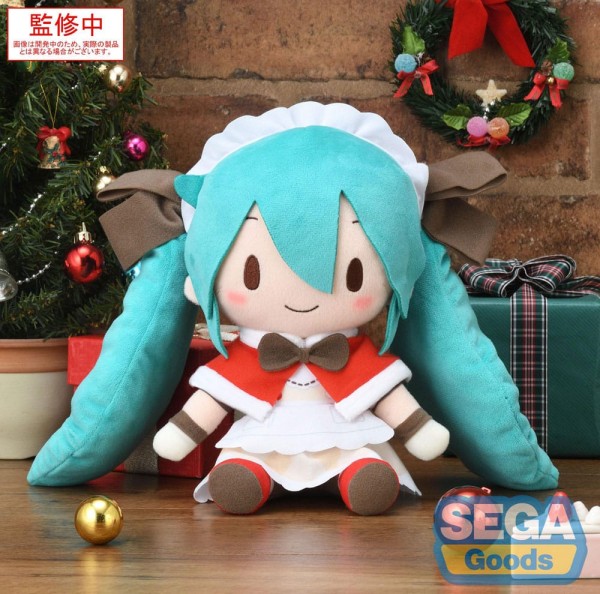 Character Vocal Series 01: - Hatsune Miku Plüschfigur / Fuwa Petit - Christmas 2025: Sega