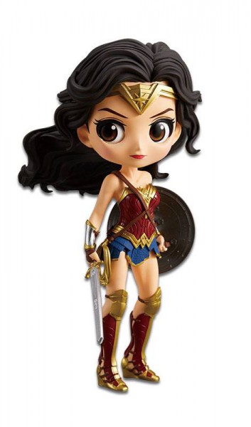 Justice League - Wonder Woman Figur / Q Posket - Normal Color Version: Banpresto