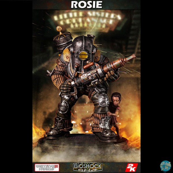 BioShock Infinite - Big Daddy - Rosie Statue: Gaming Heads