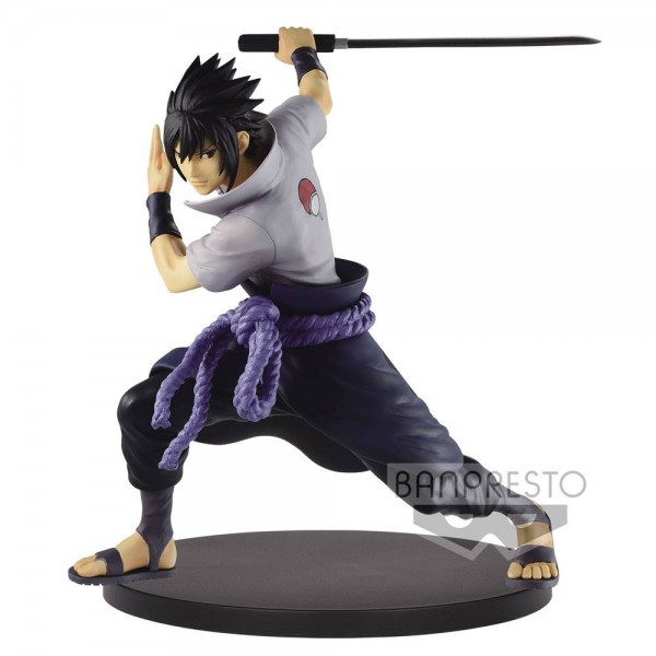 Naruto Shippuden - Sasuke Uchiha Figur / Vibration Stars Version II: Banpresto