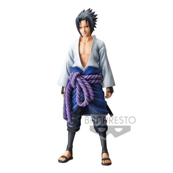 Naruto Shippuuden - Sasuke Uchiha Figur / Shinobi Relations - Grandista: Banpresto