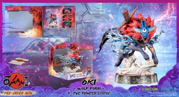 Okami - Oki Statue: First 4 Figures