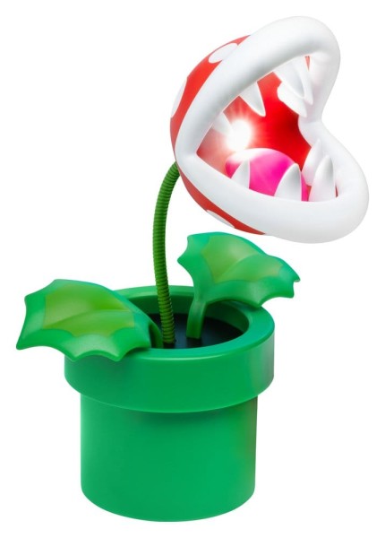 Nintendo - Mini Piranha Plant Posable V3 Leuchte: Paladone Products