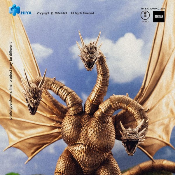 Godzilla Exquisite Basic - Godzilla vs King Ghidorah King Ghidorah Actionfigur: Hiya Toys