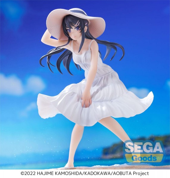 Rascal Does Not Dream of a Bunny Girl Senpai - Mai Sakurajima Statue / Summer Dress - Luminasta: Seg