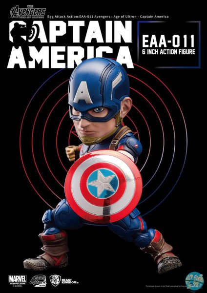 Avengers AOU Captain America Actionfigur - Egg Attack: Beast Kingdom Toys