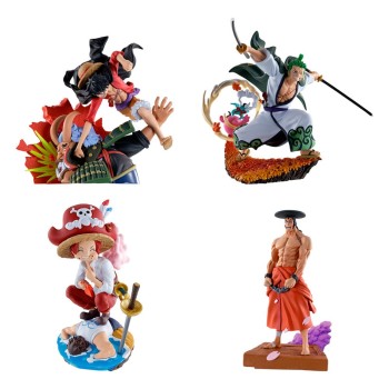 One Piece - Mini-Statue / Petitrama  - Logbox - Re Birth Wano Kuni Vol. 1 Set 9: Megahouse One Piece - Mini-Statue / Petitrama  - Logbox - Re Birth Wano Kuni Vol. 1 Set 9: Megahouse