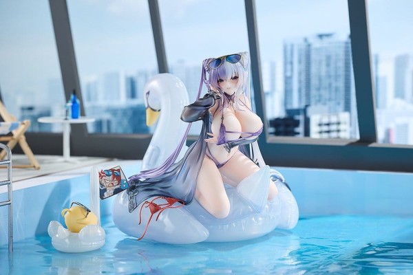 Azur Lane - Ying Swei Blue Waves Statue / Limpid Summer Version: Solarain