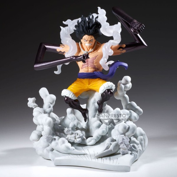 One Piece - Monkey D. Ruffy Gear 4 Statue / Senkozekkei: Banpresto